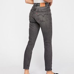 Black Levi 501 Jeans